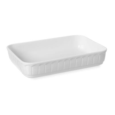 Obdélníková zapékací mísa Rustica, HENDI, 4,8L, 380x260x(H)70mm | 786383